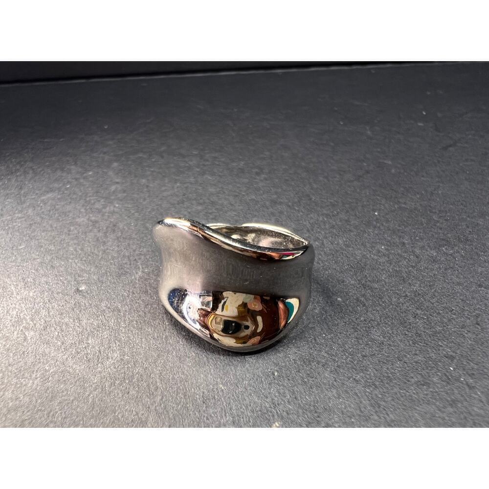 Vintage sterling silver ring size 8 - Picture 2 of 13